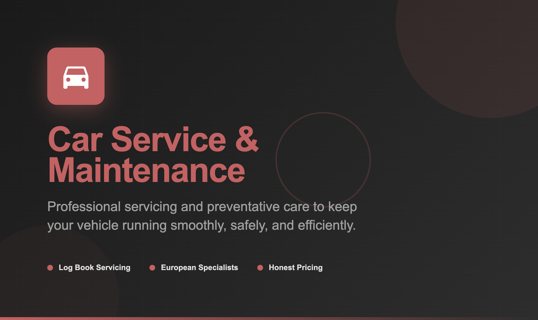 Car-service-reservoir